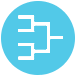 bracket icon for coed adult league schedules in Minneapolis MN